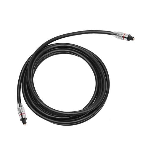 Cablu Audio TosLink Optic Ecranat TT pentru Transmisie Digitala, Lungime 3m