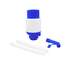 Pompa pentru bidon apa sau alte lichide, culoare Albastru-Alb