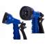 Furtun Retractabil si Pistol pentru Udat cu 7 moduri de pulverizare, Lungime 10-30m, Culoare Albastru