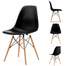 Set 4 scaune  moderne pentru bucatarie, living, sufragerie sau exterior, model PC-005, culoare  negru