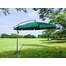 Umbrela pliabila cu suport pentru terasa, curte sau gradina, diametru 350cm, culoare verde