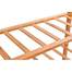 Raft din Bambus pentru depozitare incaltaminte, 12 perechi, 4 nivele, dimensiuni 67.5x68.5 cm