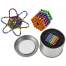 Joc Puzzle Antistres Neocube cu Bile Magnetice Multicolore, Diametrul 5mm, 216 Piese
