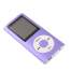 Mini MP3 MP4 Player Radio cu afisaj digital, capacitate card pana la 32GB, culoare Mov