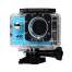 Camera video sport profesionala 4K Ultra HD, Wi-Fi rezistenta la apa, culoare Albastru
