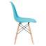 Set 4 scaune moderne pentru living sau bucatarie Milano, 120kg, albastru, set 4 bucati