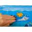 Covor saltea cu apa, centru de activitati pentru bebelusi, 60x45 cm, multicolor