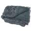 Cuvertura pufoasa de pat, dimensiune 150x200 cm, culoare gri antracit