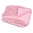 Cuvertura pufoasa de pat, dimensiune 150x200 cm, culoare roz