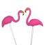 Set Decoratiune Flamingo ornamente gazon pentru Curte sau Gradina, 75x30cm, 2 buc