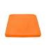 Perna patrata pentru scaun, impermeabila, cu fermoar, 45x45 cm, culoare orange