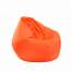 Fotoliu Bean Bag BIG, tip para din material textil, diametru 73cm, culoare orange