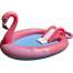 Piscina gonflabila pentru copii, cu Tobogan, model Flamingo, 240x150x95 cm