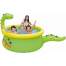 Piscina rotunda cu inel gonflabil, pentru copii, model Dinozaur 3D, 175x62 cm