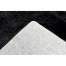 Covor Plusat Shaggy cu Parte Inferioara Anti-Alunecare, Dimensiuni 120x170cm, negru