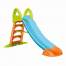 Tobogan de Gradina XXL pentru Copii Feber, cu Scara si Functie pentru Conectare Furtun de Apa, 190cm, Multicolor