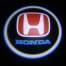 Kit proiectoare logo Holograma, montare sub usa Honda