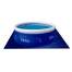 Covor de protectie pentru piscina, din PVC, dimensiune 2.7x2.7m, albastru