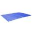 Covor de protectie pentru piscina, din PVC, dimensiune 3.3x3.3m, albastru