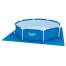 Covor de protectie Bestway pentru piscina, dimensiune 3.35x3.35m, albastru