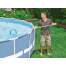 Plasa Intex pentru colectare frunze si impuritati piscina, diametru 26.2mm, albastru