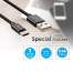 Cablu Tip C USB Negru Seria Platinum 1 metru COD: 8491 MRA36-270521-3