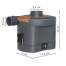 Pompa Electrica cu 3 Capete pentru Umflat Piscine, Saltele sau Alte Gonflabile, debit 430L/min, 4xLR20