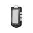 Husa Carcasa de Protectie pentru Telefon Smartphone iPhone 7, Transparenta cu Margini pe Negru Metalizat