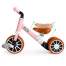 Bicicleta pentru copii 2in1 EcoToys cu/fara pedale, scaun reglabil, 65x49x33 cm, roz