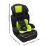 Scaun Auto pentru Copii 9-36 kg, cu Protectie laterala si Tetiera reglabila, fixare centura in 3 puncte, Negru/Verde