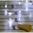 Instalatie luminoasa LED de Craciun, cu 20 led-uri, alb rece, 1.9 m, 3xLR44