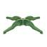 Brad de Craciun Premium Artificial Verde cu Zapada pe Varfuri si Conuri Naturale 180 cm, Suport Cadou