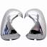 Ornamente capace oglinda inox ALM Renault Trafic 2001-2014 MALE-6156