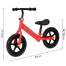 Bicicleta fara Pedale pentru Copii, cu Roti din material Eva, Saua reglabila, culoare Rosu