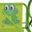 Leagan pentru copii Strend Pro Frog, 115x75x110 cm, verde, max 80Kg FMG-SK-802418