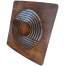 Ventilator axial de perete, Horoz Fan 120-Walnut, debit 120 m3/h, diametru 120 mm, 15W FMG-500.030.005