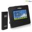 Statie Meteo Wireless cu Ceas Digital, Indica Umiditate, Temperatura, Data, Culoare Negru