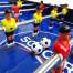 Masa Picioare Joc de Mini Fotbal Foosball, 22 Fotbalisti, Dimensiuni 121x61cm