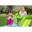 Piscina gonflabila pentru copii, de joaca, cu tobogan, 239x206x86 cm, Bestway Fantastic Aquarium MART-8050106
