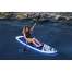Placa paddleboarding, SUP, gonflabila, scaun detasabil, cu accesorii, albastru, 305x84x12 cm, HYDRO-FORCE ™ Oceana, Bestway MART-8050172