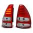 Stopuri LED compatibile cu Toyota LAND CRUISER 120 03-09 Rosu Alb LED KTX3-LDTO10