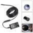 Cablu flexibil impermeabil videoendoscop cu USB de 5m lungime, diametru camerei pe cablu 5,5mm si lumina LED + Lanterna