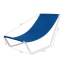 Sezlong Pliabil pentru Plaja, Camping, Terasa si Gradina, Impermeabil, Design Ergonomic, 95x60x40cm, culoare Albastru
