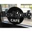 Decoratiune metalica de perete Krodesign Hard Rock Caffe KRO-1067, Lungime 60 cm, negru, grosime 1.5 mm FMG-KRO-1067