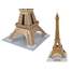 Puzzle 3D pentru copii, model tip Turnul Eiffel, dimensiuni 47x23x20cm