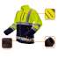 Geaca de lucru, reflectorizanta, lana polara, galben, model Visibility, marimea XL/56, NEO MART-81-740-XL