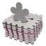 Covor tip puzzle, pentru copii, spuma EVA, 16 piese, 30x30 cm, Isotrade MART-00016134-IS