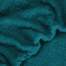 Patura plusata moale si calduroasa, in relief, cu 2 fete, dimensiune 130x180 cm, culoare Turcoaz