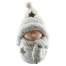 Decoratiune Craciun, ceramica, baiat cu glob cu caciulita, 21x17.5x30.5 cm MART-8090067