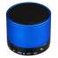 Boxa Portabila Wireless cu Bluetooth, FM, USB, Slot Micro SD, AUX + microfon incorporat si LED, culoare Albastru